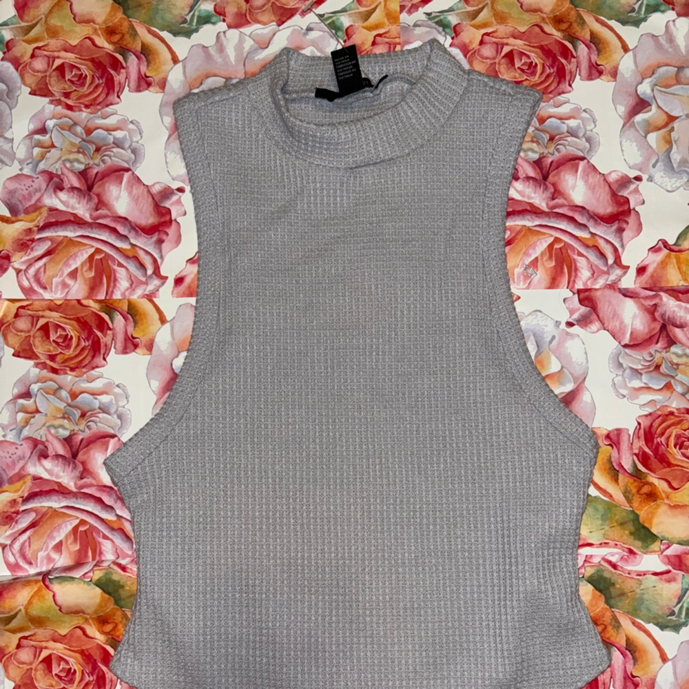 Forever 21 Rib Knit High Cut Bodysuit